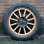 Project-antieke auto's-Clement Bayard-houten wiel 1-wagenmakerij-Verweij